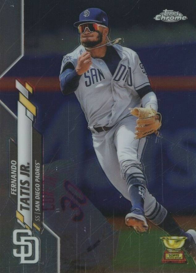 2020 Topps Chrome Fernando Tatis Jr. #84 Baseball Card