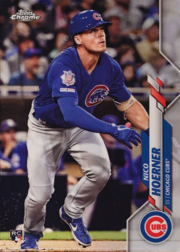 2020 Topps Chrome Nico Hoerner #161 Baseball Card