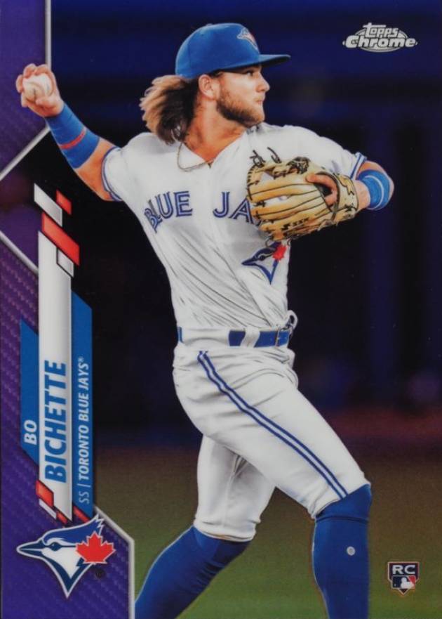 2020 Topps Chrome Bo Bichette #150 Baseball Card