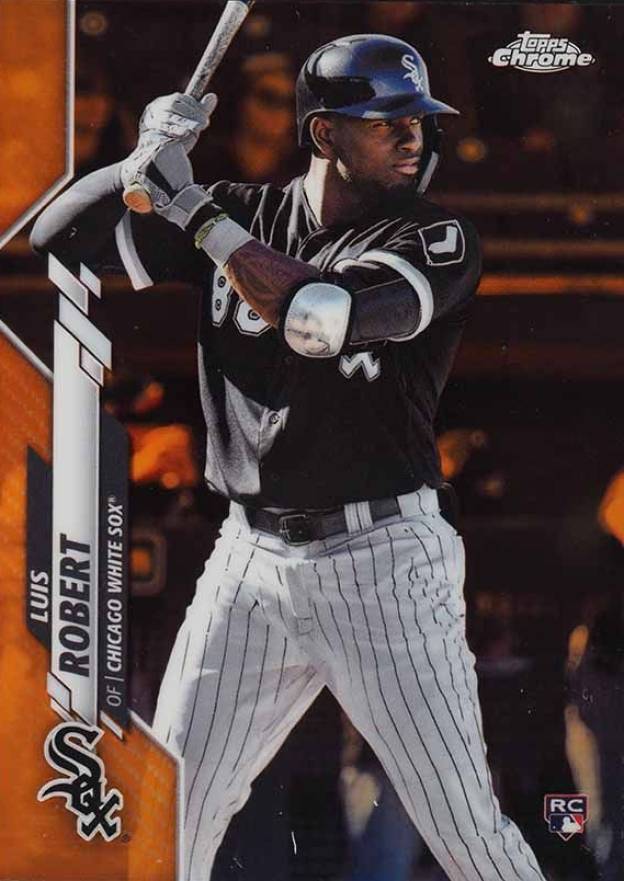 2020 Topps Chrome Luis Robert #60 Baseball Card