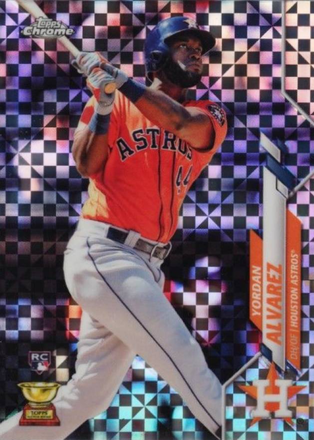 2020 Topps Chrome Yordan Alvarez #200 Baseball Card