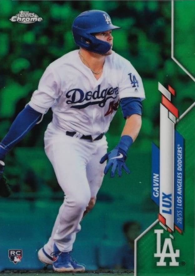 2020 Topps Chrome Gavin Lux #148 Baseball Card