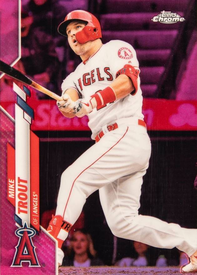 2020 Topps Chrome Mike Trout #1 Baseball Card