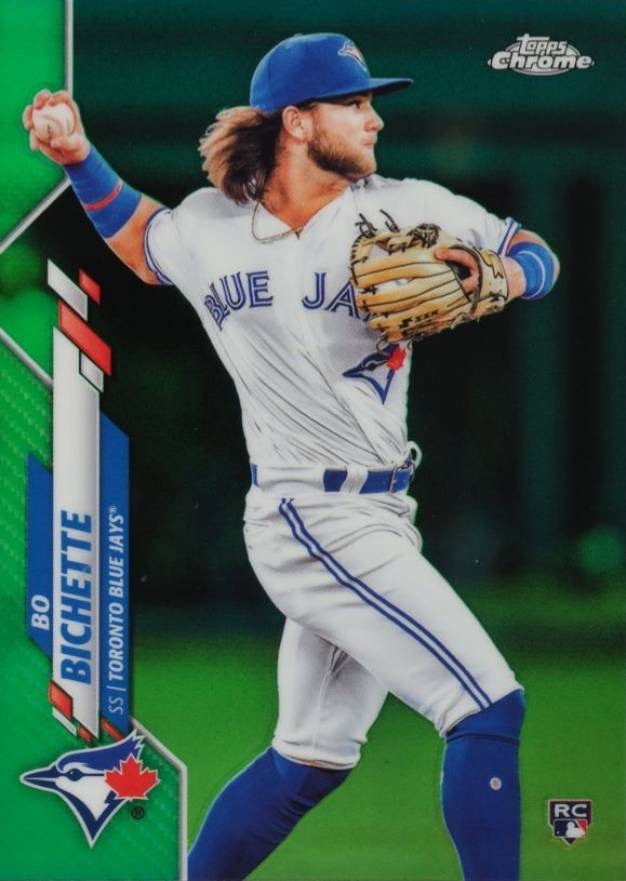 2020 Topps Chrome Bo Bichette #150 Baseball Card