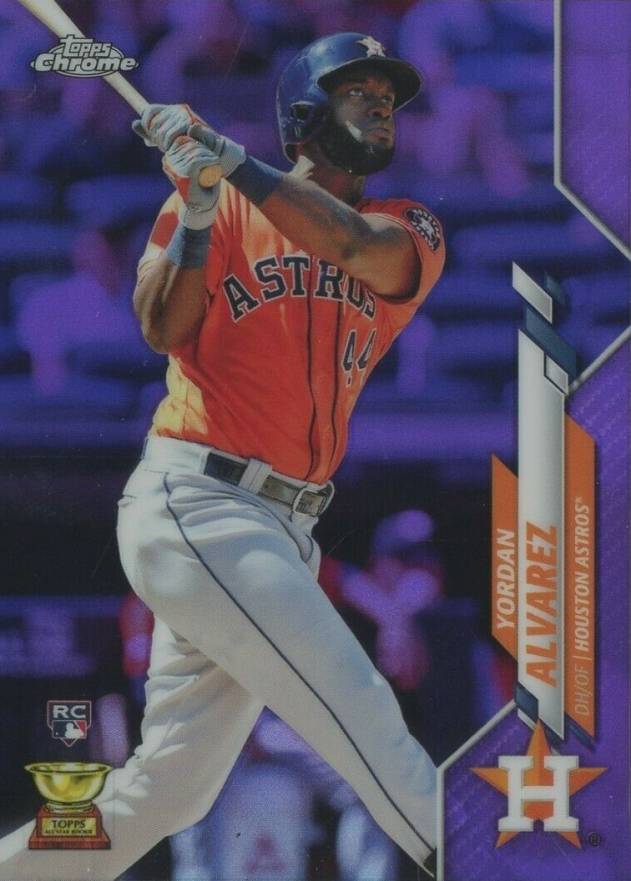 2020 Topps Chrome Yordan Alvarez #200 Baseball Card