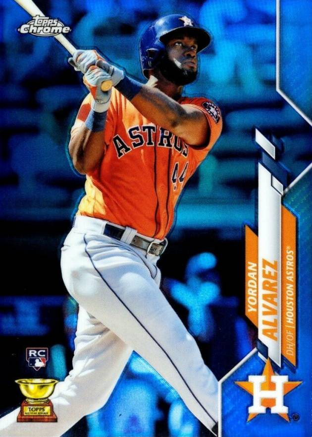 2020 Topps Chrome Yordan Alvarez #200 Baseball Card