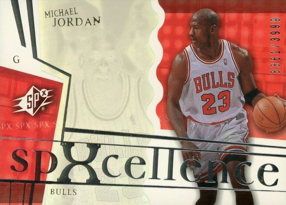 2003 SPx  Michael Jordan #94 Basketball Card