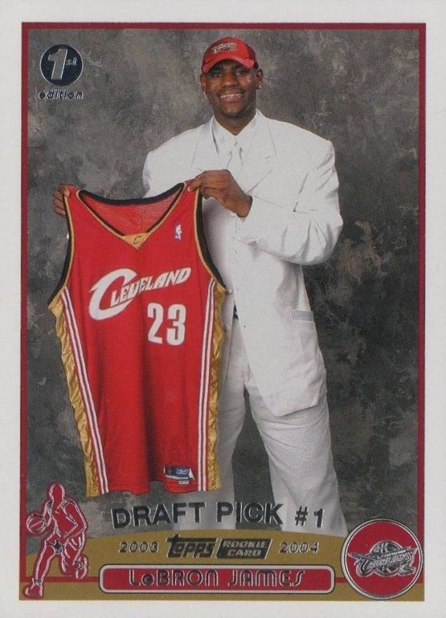 2003 Topps LeBron James #221 Basketball Card