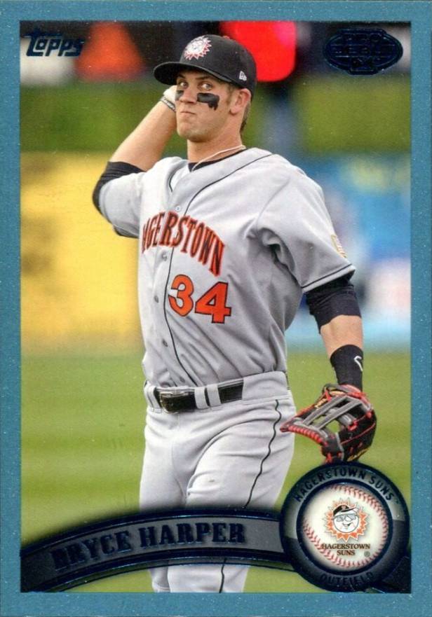 2011 Topps Pro Debut Bryce Harper #196 Baseball Card