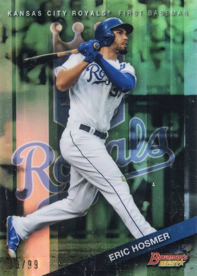 2015 Bowman's Best  Eric Hosmer #53 Baseball Card