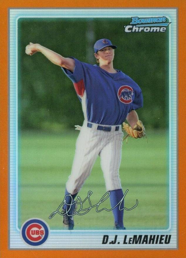 2010 Bowman Chrome Prospects D.J. LeMahieu #BCP110 Baseball Card