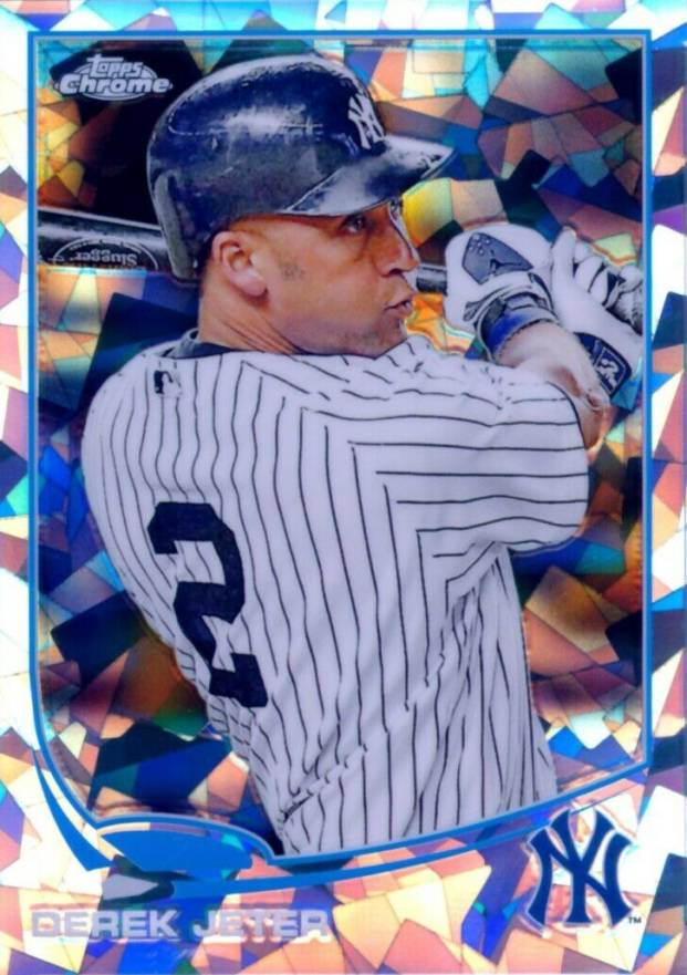 2013 Topps Chrome Derek Jeter #10 Baseball Card