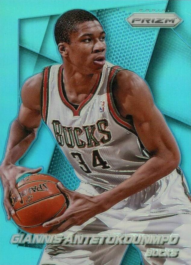 2014 Panini Prizm Giannis Antetokounmpo #73 Basketball Card