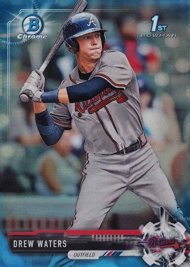 2017 Bowman Draft Drew Waters #BDC90 Baseball Card