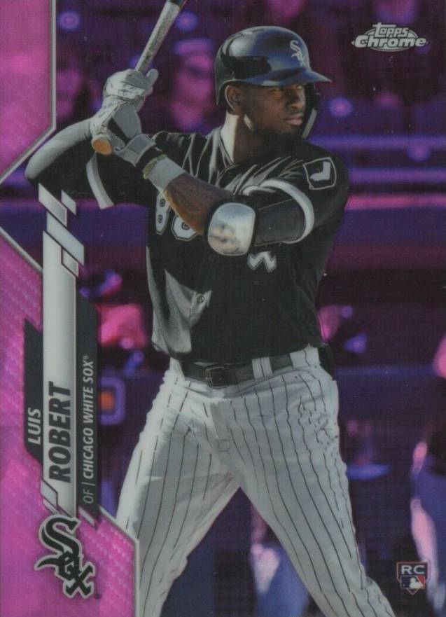 2020 Topps Chrome Luis Robert #60 Baseball Card