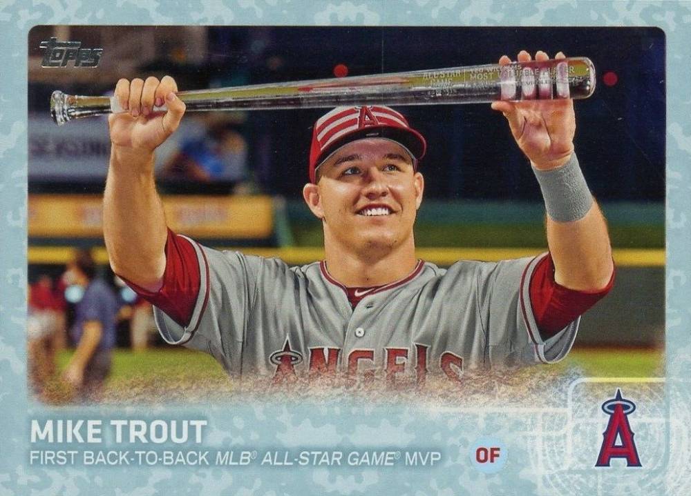 2015 Topps Update Mike Trout #US227 Baseball Card