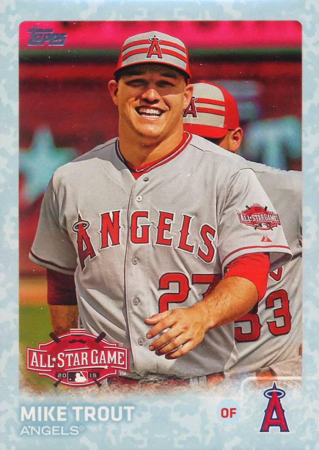 2015 Topps Update Mike Trout #US364 Baseball Card