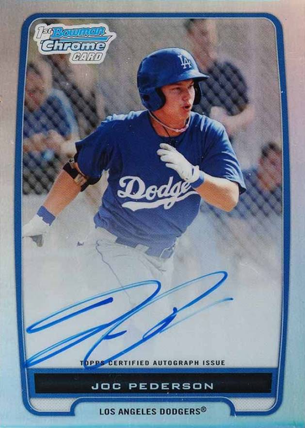 2012 Bowman Prospects Joc Pederson #BCP104 Baseball Card