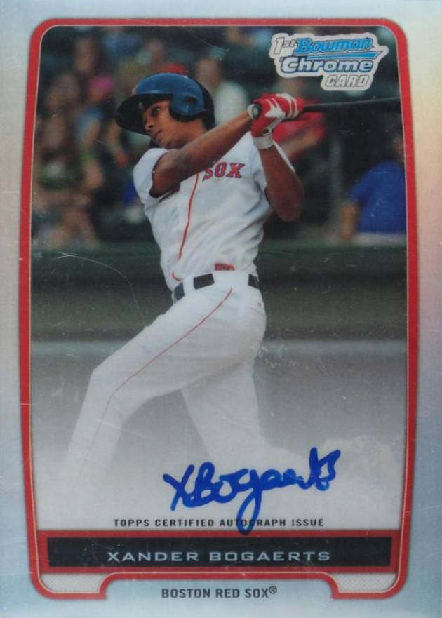 2012 Bowman Prospects Xander Bogaerts #BCP105 Baseball Card