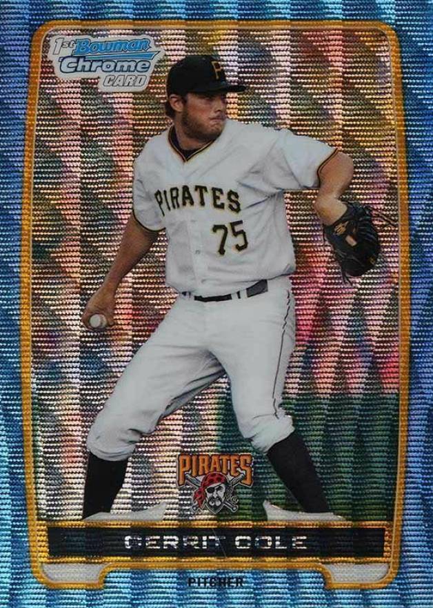 2012 Bowman Prospects Gerrit Cole #BCP86 Baseball Card