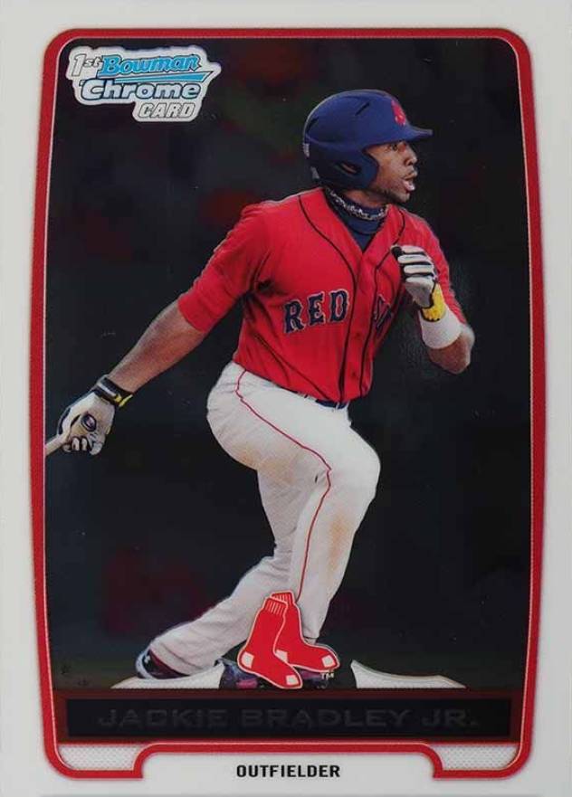 2012 Bowman Prospects Jackie Bradley Jr. #BCP66 Baseball Card