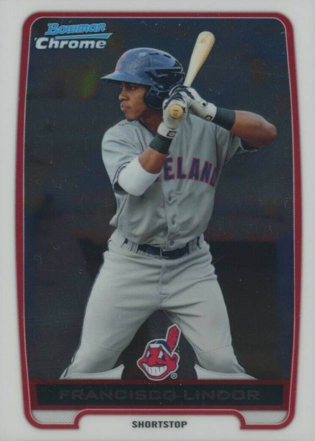 2012 Bowman Prospects Francisco Lindor #BCP3 Baseball Card