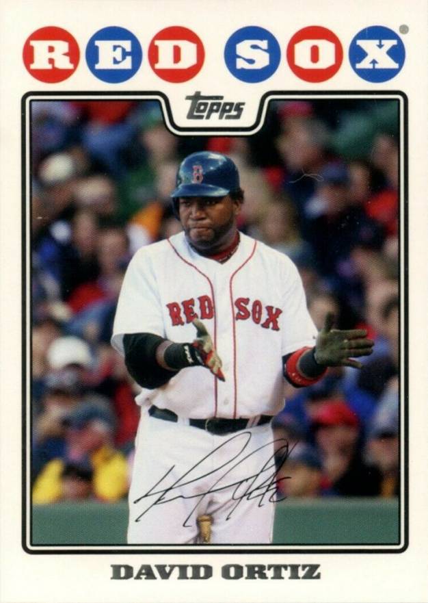 2008 Topps David Ortiz #360 Baseball Card