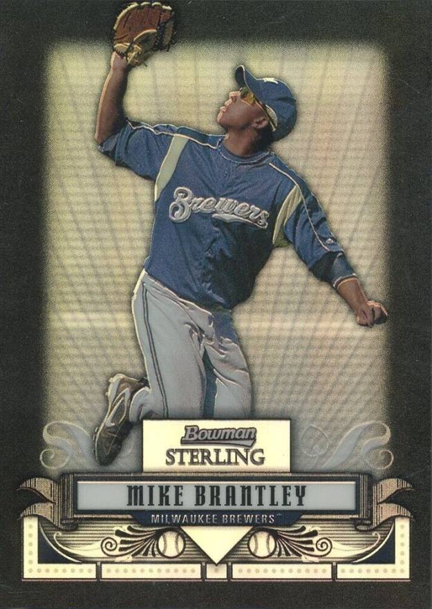 2008 Bowman Sterling Prospects Mike Brantley #BSPMB Baseball Card