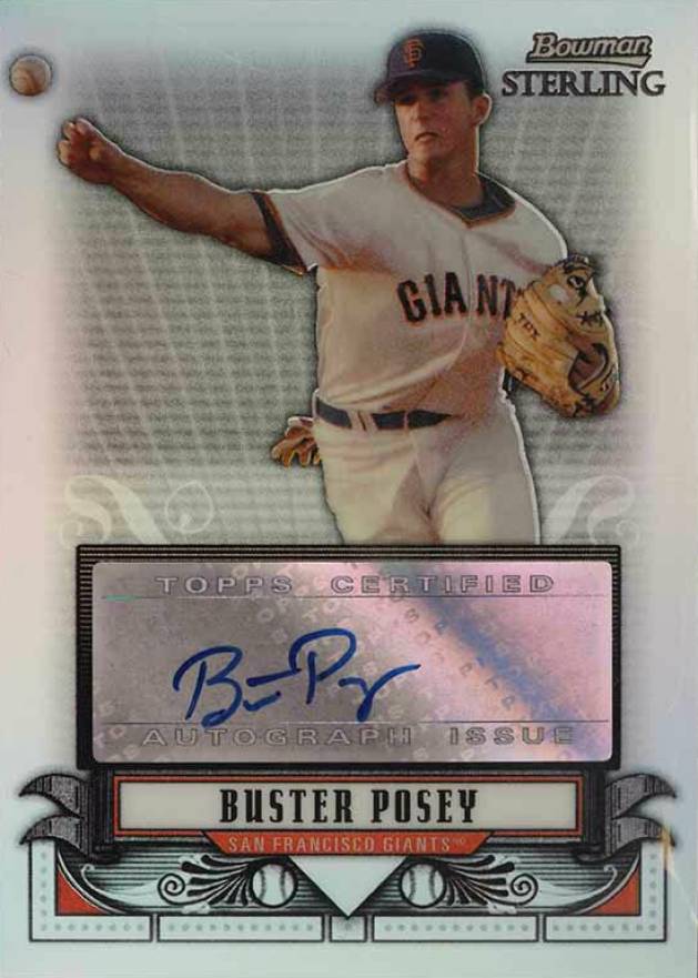 2008 Bowman Sterling Prospects Buster Posey #BSPBP Baseball Card