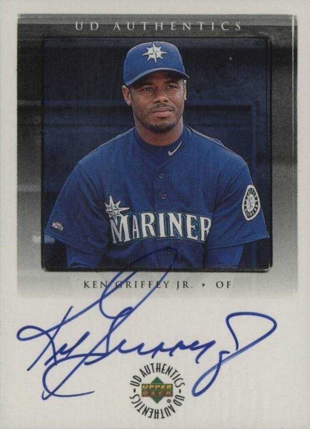 1999 Upper Deck UD Authentics Ken Griffey Jr. #JR Baseball Card