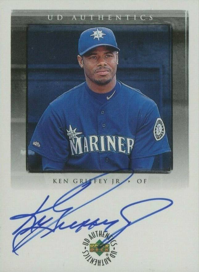 1999 Upper Deck UD Authentics Ken Griffey Jr. #JR Baseball Card