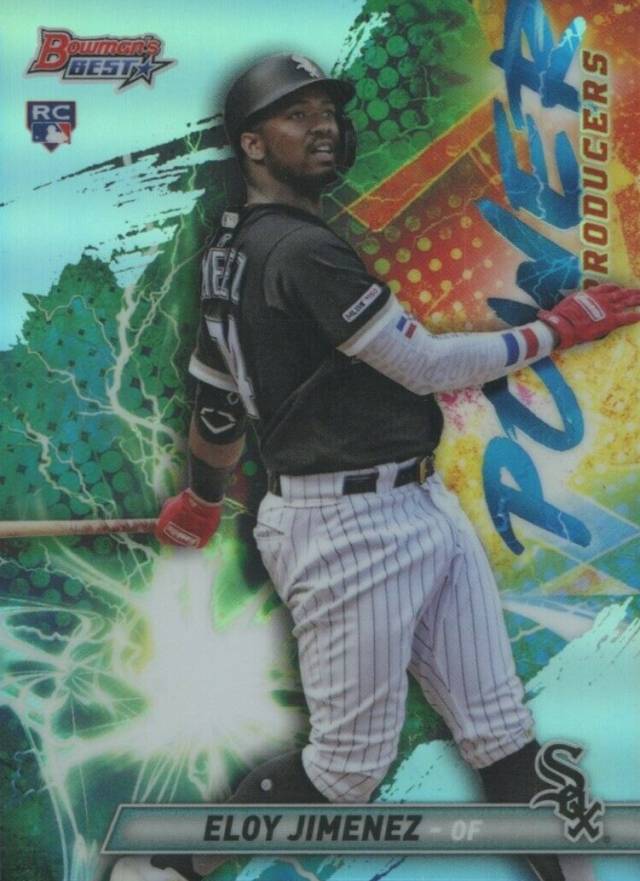 2019 Bowman's Best Power Producers Eloy Jimenez #PP-EJ Baseball Card