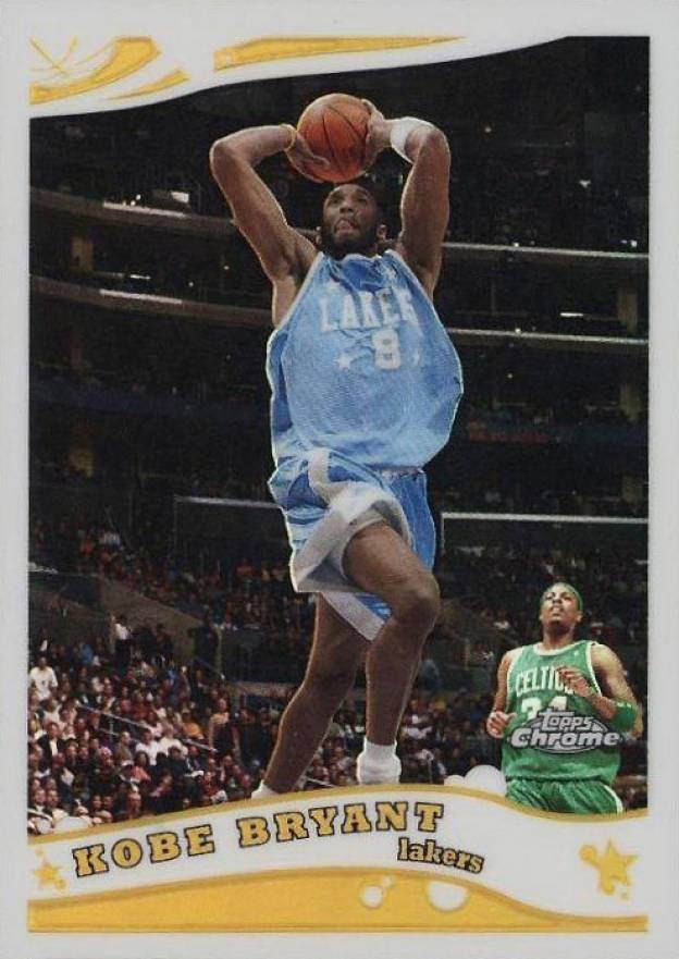 2005 Topps Chrome Kobe Bryant #40 Basketball Card