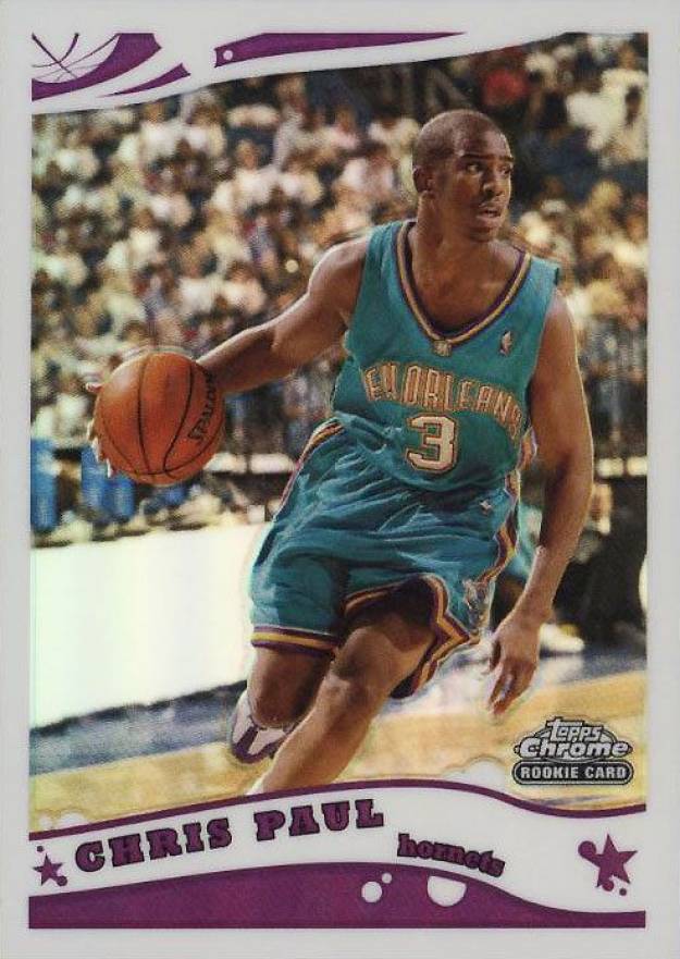 2005 Topps Chrome Chris Paul #168 Basketball Card