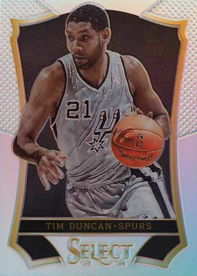 2013 Panini Select Tim Duncan #109 Basketball Card