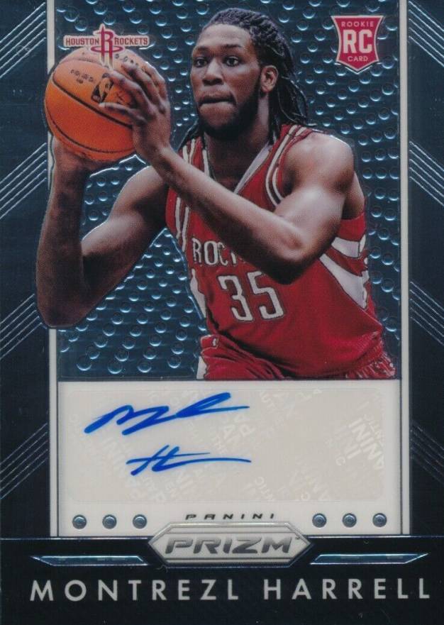 2015 Panini Prizm Autographs Montrezl Harrell #MHR Basketball Card