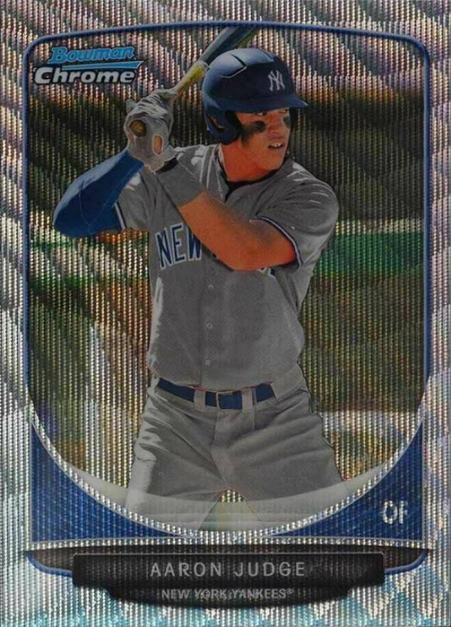 2013 Bowman Chrome Draft Picks & Prospects Aaron Judge #BDPP19 Baseball Card