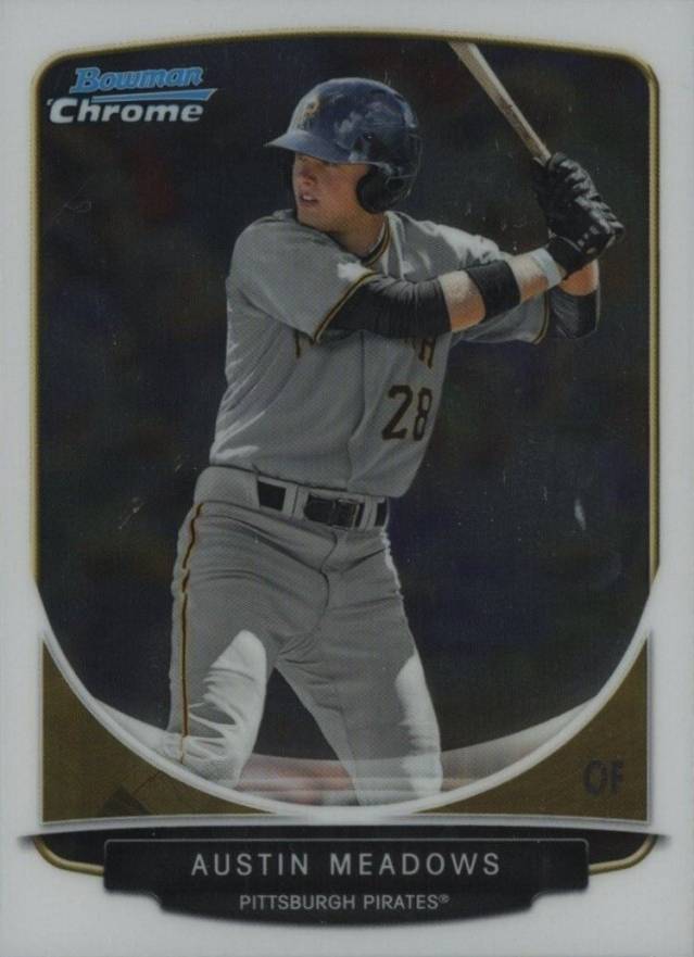 2013 Bowman Chrome Draft Picks & Prospects Austin Meadows #BDPP5 Baseball Card