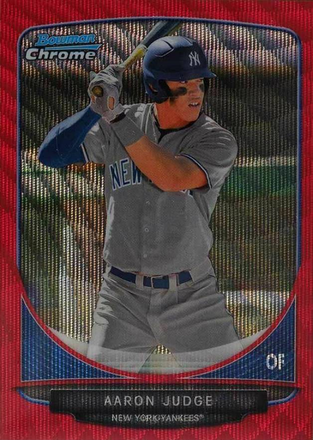 2013 Bowman Chrome Draft Picks & Prospects Aaron Judge #BDPP19 Baseball Card