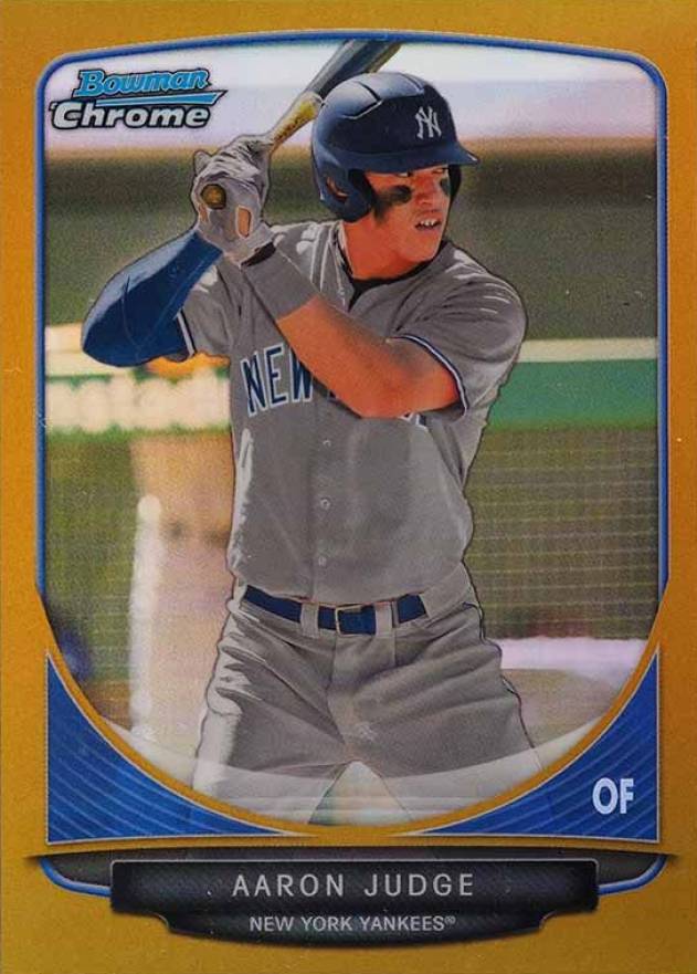 2013 Bowman Chrome Draft Picks & Prospects Aaron Judge #BDPP19 Baseball Card