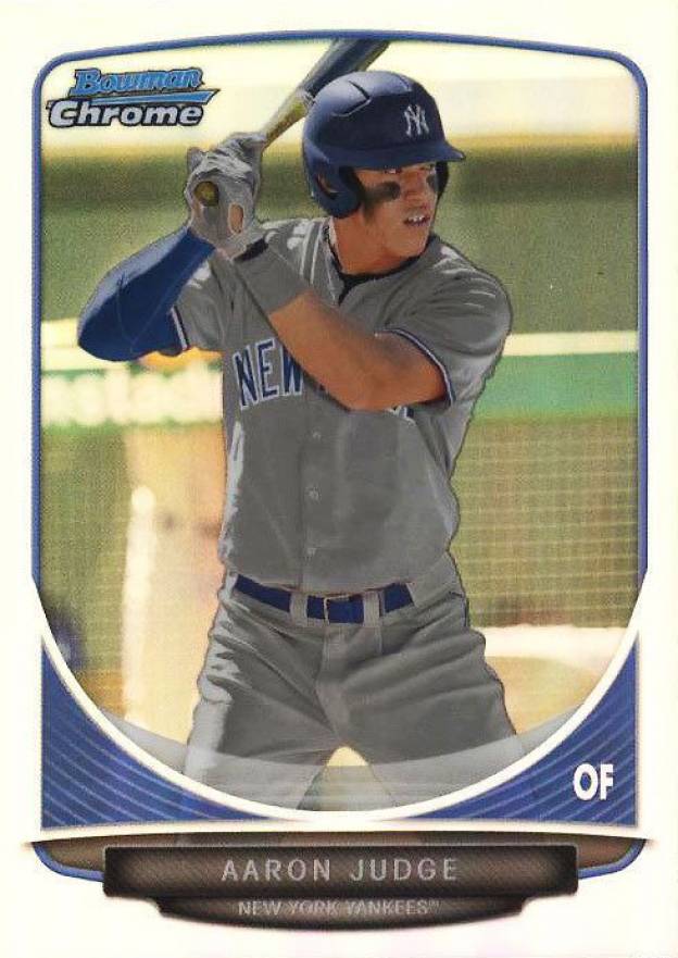 2013 Bowman Chrome Draft Picks & Prospects Aaron Judge #BDPP19 Baseball Card