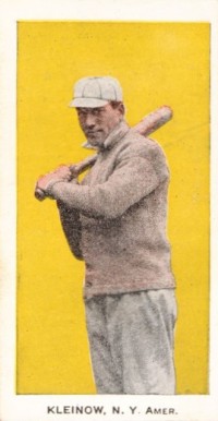 1911 George Close Candy Kleinow, N.Y. Amer. # Baseball Card