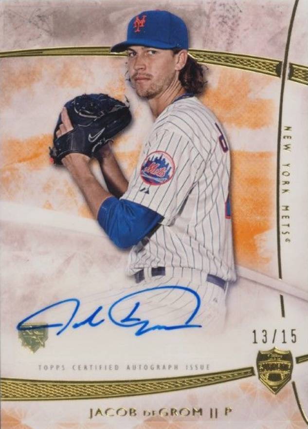 2014 Topps Supreme Autographs Jacob deGrom #SA-JD Baseball Card