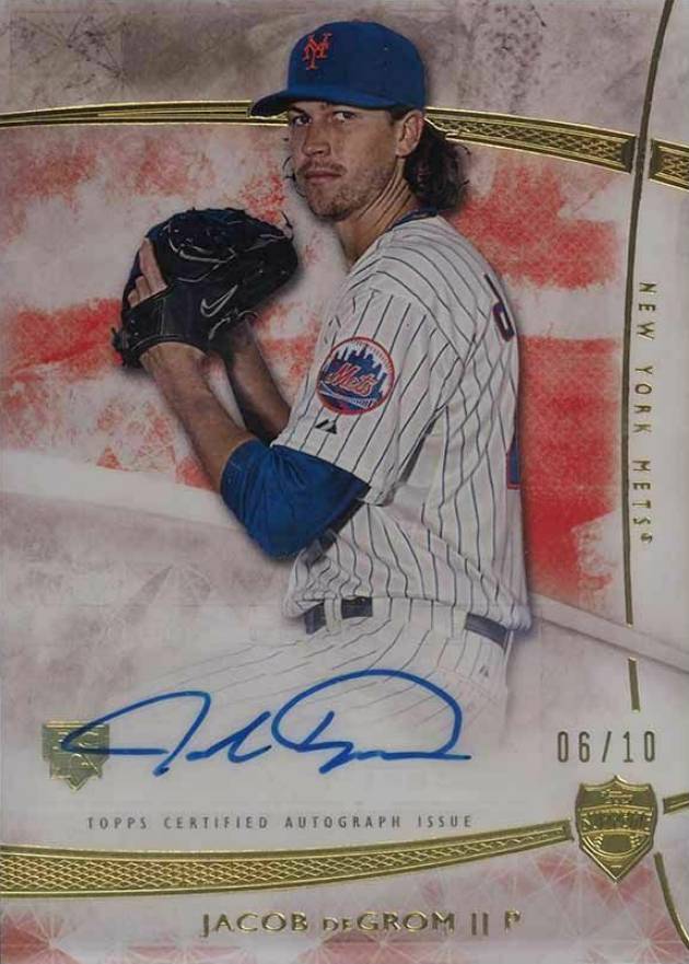 2014 Topps Supreme Autographs Jacob deGrom #SA-JD Baseball Card