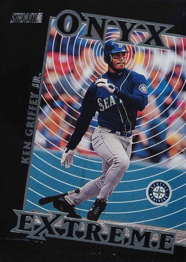 2000 Stadium Club Onyx Extreme Ken Griffey Jr. #OE1 Baseball Card