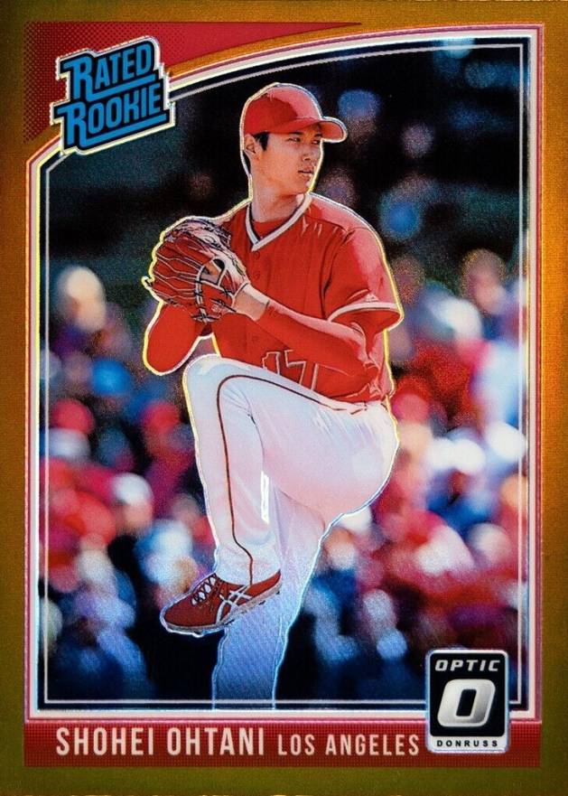 2018 Panini Donruss Optic Shohei Ohtani #176 Baseball Card